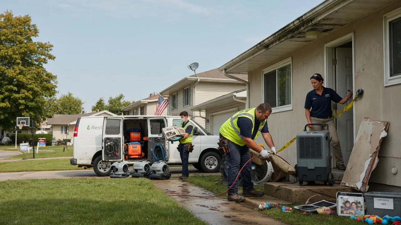 Water Damage Restoration in Iowa, LA near me